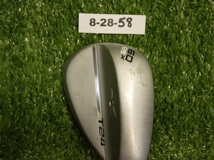 Mizuno T24 White Satin 60* 06* Lob Wedge X Grind Dynamic Gold S400 Stiff Steel