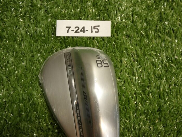 Titleist Vokey SM10 Tour Chrome 58* 10* Lob Wedge S Grind Dynamic Gold Steel New