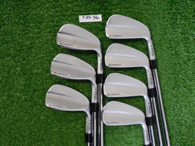 PING Blueprint T Forged Irons 4-W Tour 120 X Extra Stiff Steel Black Dot