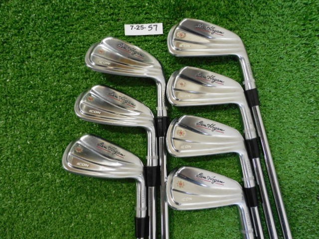 Ben Hogan Icon Forged Irons 4-P Dynamic Gold S300 Stiff Steel Excellent