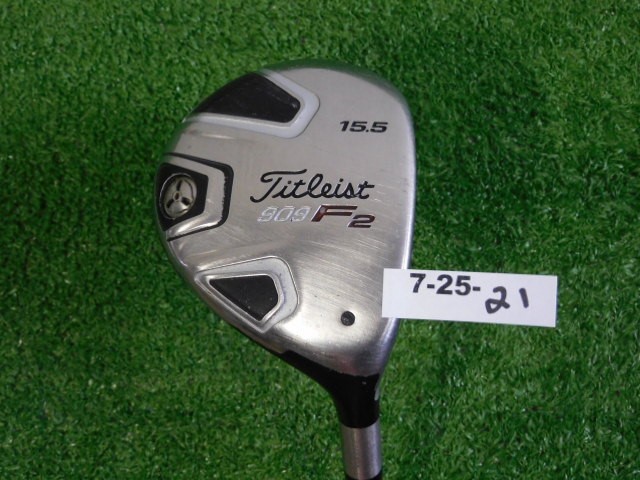 Titleist 909F2 15.5* 3 Wood Diamana 75 Stiff Graphite