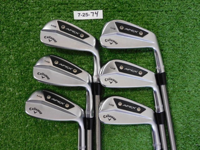 Callaway Apex MB 24 Forged Irons 5-10 (PW) SteelFiber i110 Stiff Graphite Mid
