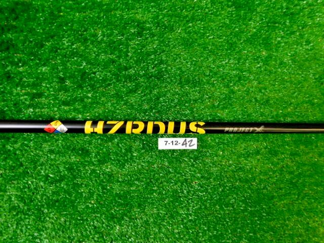 Titleist Project X HZRDUS Yellow 63g X-Stiff Driver Shaft 46.5″ Gripless NEW