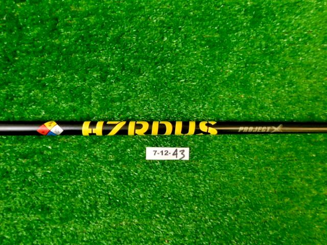Ping Project X HZRDUS Yellow 63g X-Stiff Flex Driver Shaft 46.5″ Gripless NEW