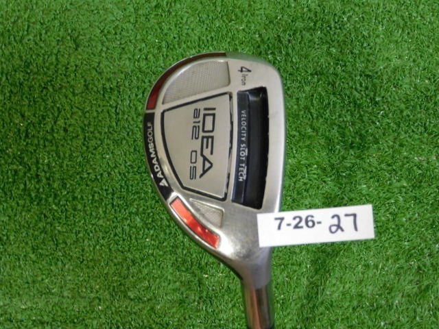 Adams Idea A12 OS Womens 4 Hybrid Iron 50g Ladies Graphite with Midsize Grip 41″