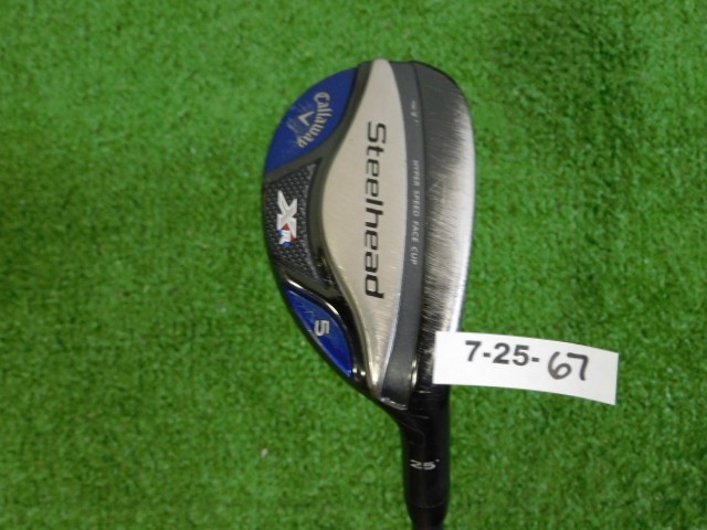 Callaway Steelhead XR 25* 5 Hybrid Program F15 55 A Senior with Mid Grip 40.25″
