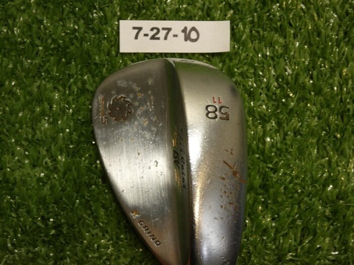 Titleist Vokey SM5 Tour Chrome 58* 11* Lob Wedge K Grind Dynamic Gold Steel