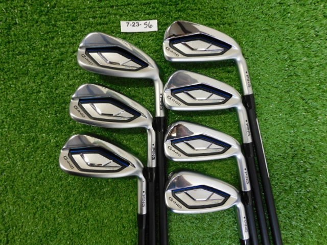 PING G440 Irons 5-W & U Alta CB Regular Graphite Black Dot New