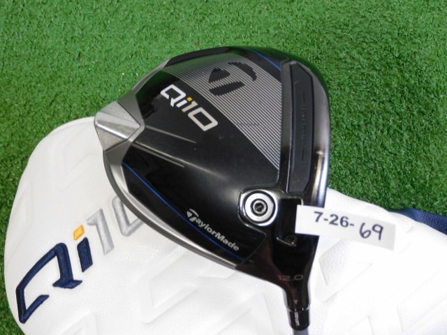 TaylorMade Qi10 12.0* Driver Fujikura Pro 2.0 5 Regular Graphite with Headcover