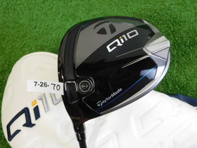 TaylorMade Qi10 9.0* Left Hand Driver Rogue 60 X Extra Stiff with HC Excellent