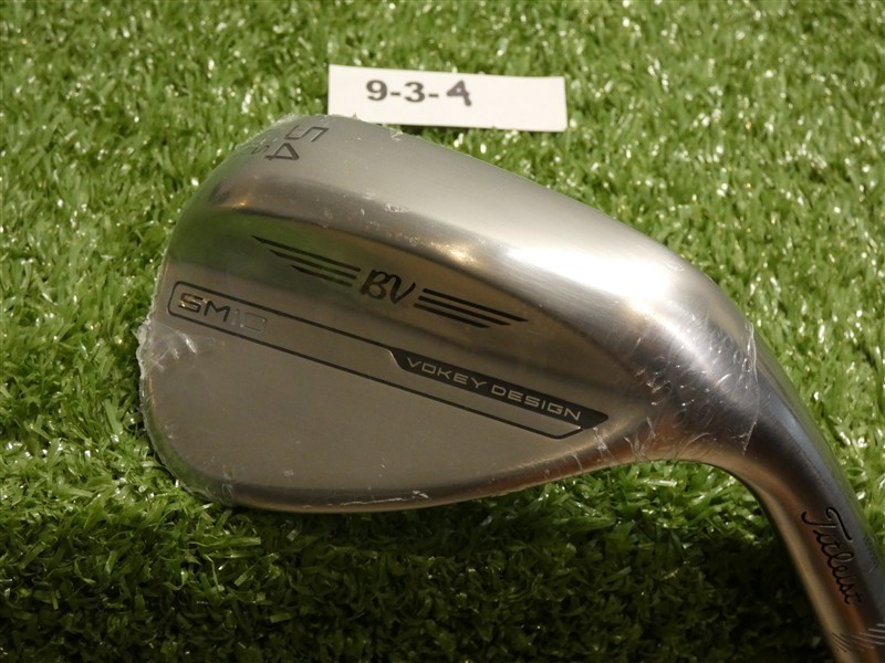 Titleist Vokey SM10 Tour Chrome 54* 10* Sand Wedge S Grind DG Steel New