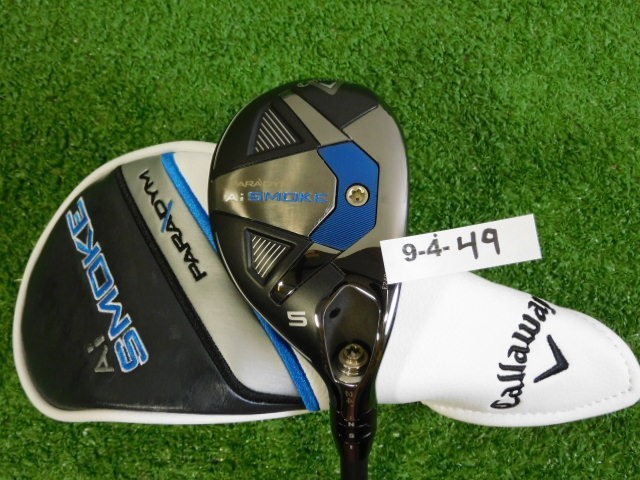 Callaway Paradym Ai Smoke 24* 5 Hybrid Cypher 60 5.5 Regular w HC Mid 39″ Mint
