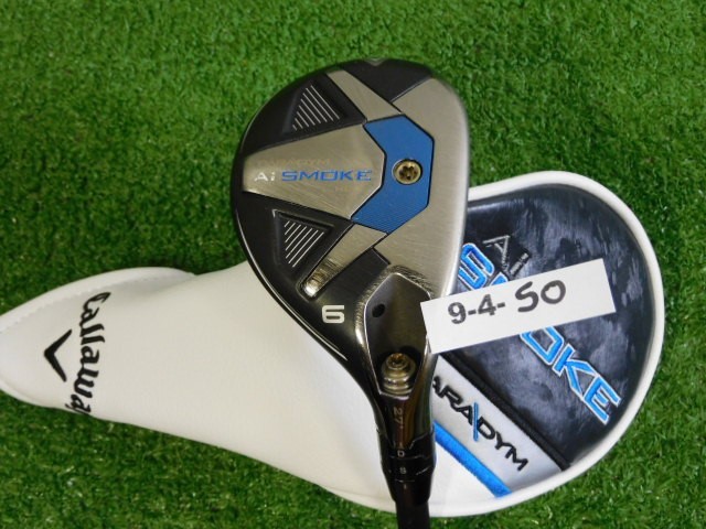Callaway Paradym Ai Smoke HL 27* 6 Hybrid Cypher 60 5.5 Regular Graphite w HC