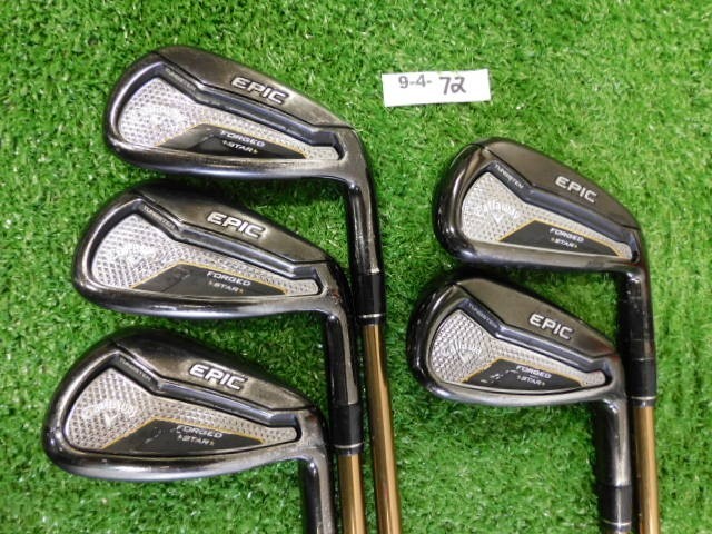 Callaway Epic Forged Star Irons 7-P & A ATTAS Speed 50 Regular Graphite