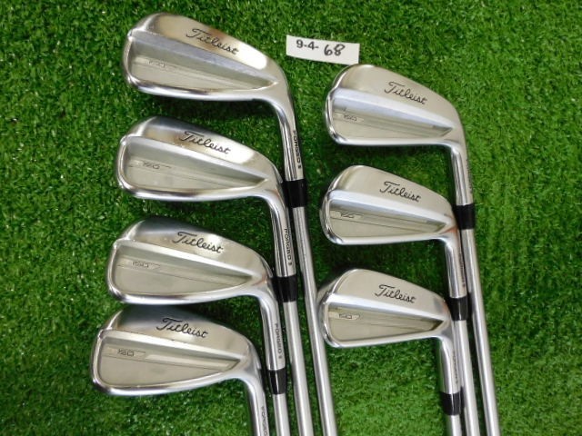 Titleist 2023 T150 Forged Irons 5-P & 48* W KBS Tour C-Taper 120 Stiff Steel