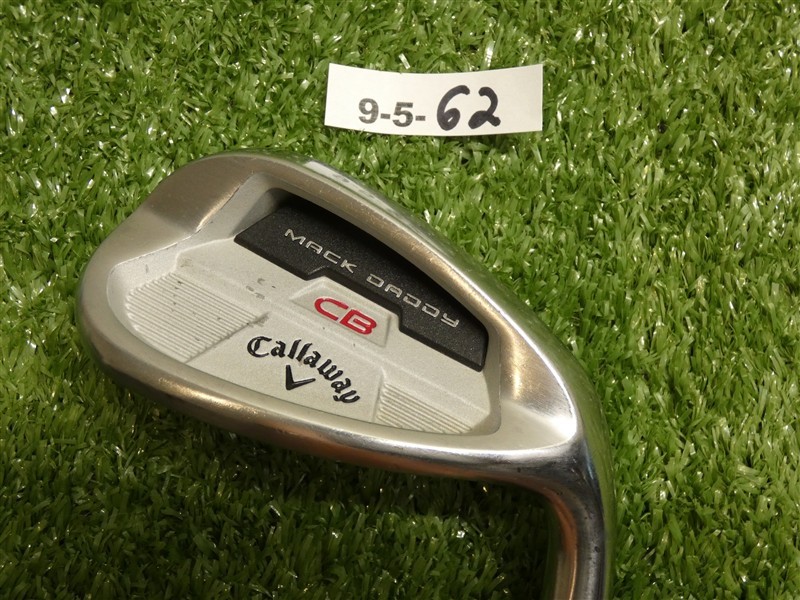 Callaway Mack Daddy CB 56* 14* Sand Wedge KBS Hi-Rev 2.0 105 Steel