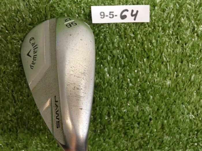 Callaway Jaws Full Toe Raw Face 56* 12* Sand Wedge DG Tour Spinner Steel