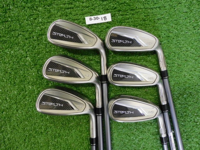 TaylorMade Stealth HD Irons 6-P & A Speeder NX Red 50 Regular Graphite