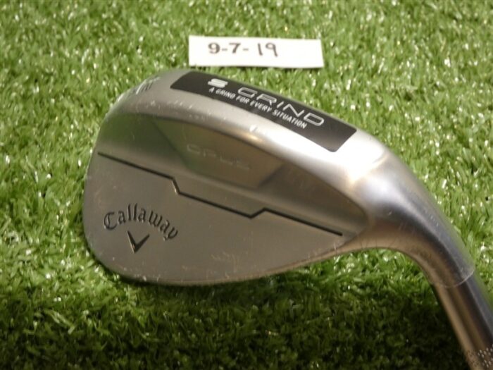 Callaway Opus Brushed Chrome 52* 10* Gap Wedge S Grind DG Mid 115 Steel New