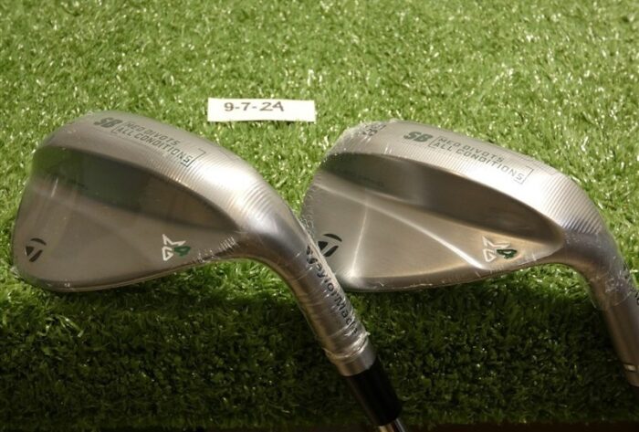 TaylorMade Milled Grind 4 MG4 54/58* 11* Sand/Lob Wedge Set DG 115 Steel New