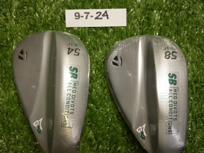 TaylorMade Milled Grind 4 MG4 54/58* 11* Sand/Lob Wedge Set DG 115 Steel New