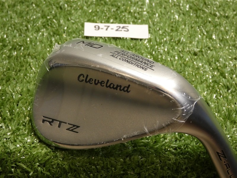 Cleveland RTZ ZipCore Tour Satin 50* 10* Gap Wedge Mid DG Spinner Steel New
