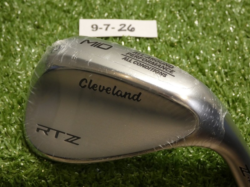 Cleveland RTZ ZipCore Tour Satin 52* 10* Gap Wedge Mid DG Spinner Steel New