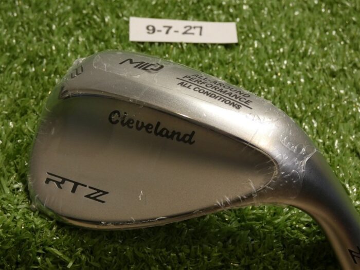 Cleveland RTZ ZipCore Tour Satin 58* 10* Lob Wedge Mid DG Spinner Steel New