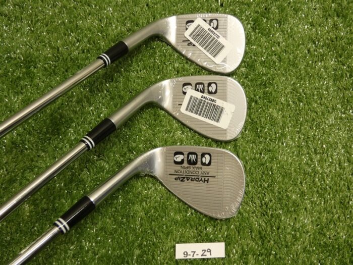 Cleveland CBX 4 ZipCore 50/54/58* Gap/Sand/Lob Wedge Set KBS Hi-Rev Steel New