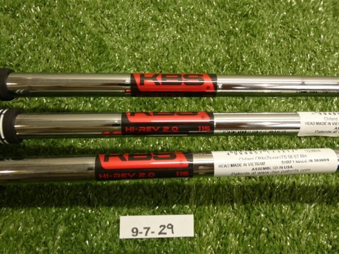 Cleveland CBX 4 ZipCore 50/54/58* Gap/Sand/Lob Wedge Set KBS Hi-Rev Steel New
