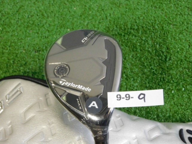 TaylorMade 2025 Qi35 Max 23* 4 Hybrid Rescue AirSpeeder 50 A Senior with HC New