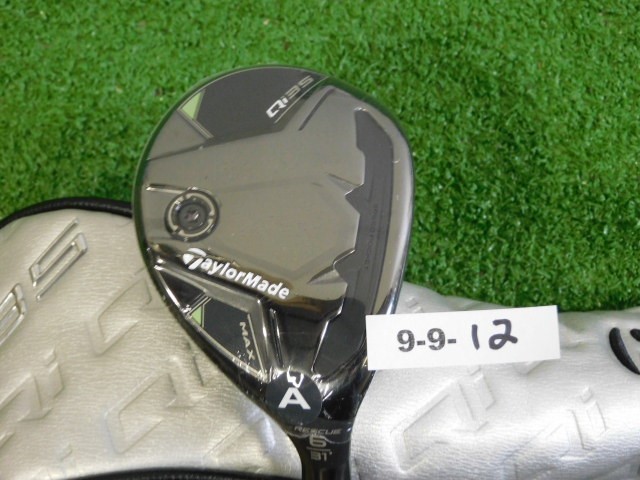 TaylorMade 2025 Qi35 Max 31* 6 Hybrid Rescue AirSpeeder 50 A Senior with HC New