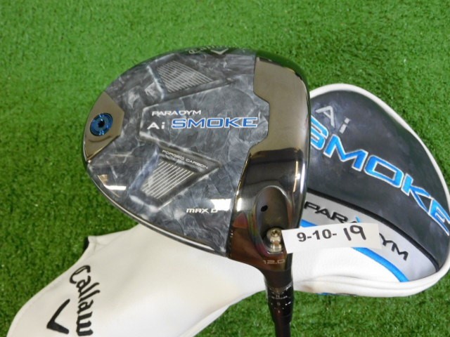 Callaway Paradym Ai Smoke Max D 12.0* Womens Driver Cypher 40 4.0 Ladies HC Mint