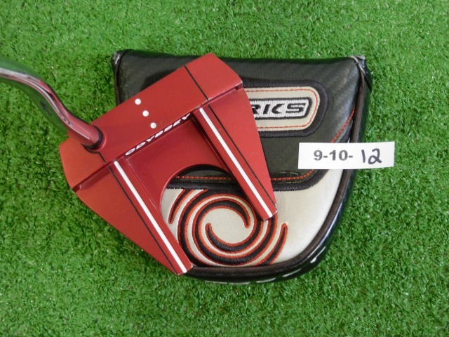 Odyssey O-Works Red 7 Counterbalanced 34″ Putter with Headcover Super Stroke