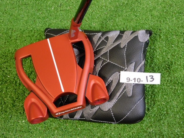 TaylorMade Spider Tour Red 35″ Left Hand Putter w GT HC Super Stroke Excellent