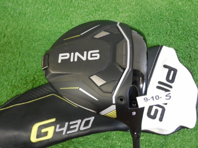 PING G430 Max 10K 9* Driver Alta CB 55 Stiff Graphite with Headcover Mint
