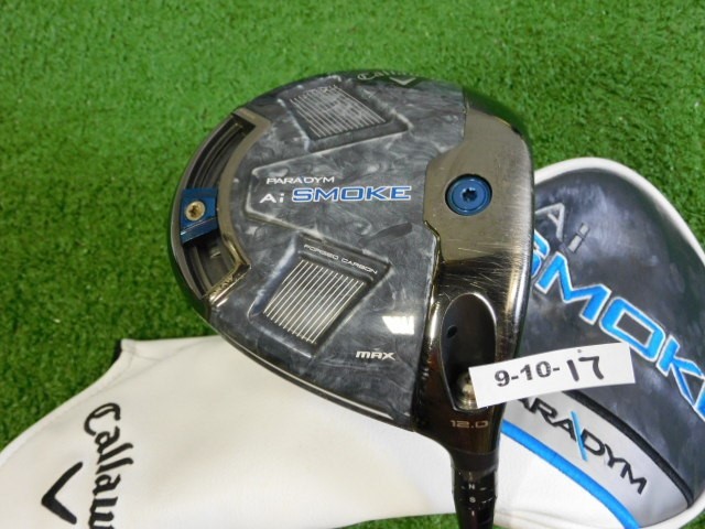 Callaway Paradym Ai Smoke Max 12.0* Driver Denali 50g 5.5 Regular Graphite w HC