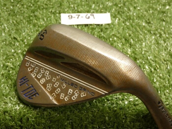 TaylorMade Milled Grind Hi-Toe 3 Raw 60* 8* Lob Wedge 2 Dot Tour Issue DG Steel