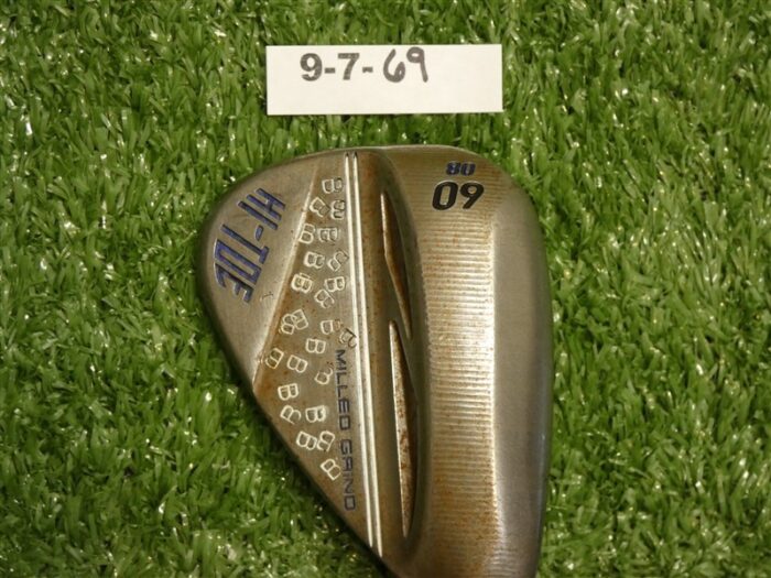 TaylorMade Milled Grind Hi-Toe 3 Raw 60* 8* Lob Wedge 2 Dot Tour Issue DG Steel