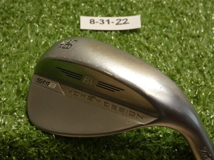 Titleist Vokey SM8 Tour Chrome 58* 14* Lob Wedge K Grind Dynamic Gold Steel
