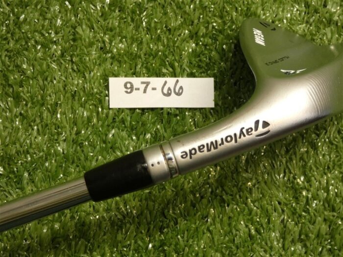 TaylorMade MG3 Chrome 46* 9* Pitching Wedge 2 Dot Tour Issue NS Pro Stiff Steel