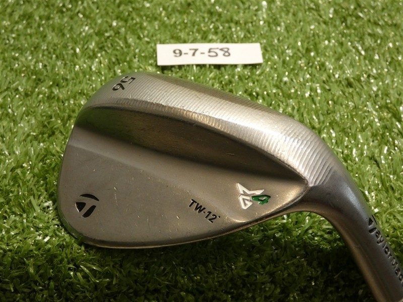 TaylorMade Milled Grind 4 MG4 TW 56* 12* Sand Wedge KBS $-Taper 125 Steel