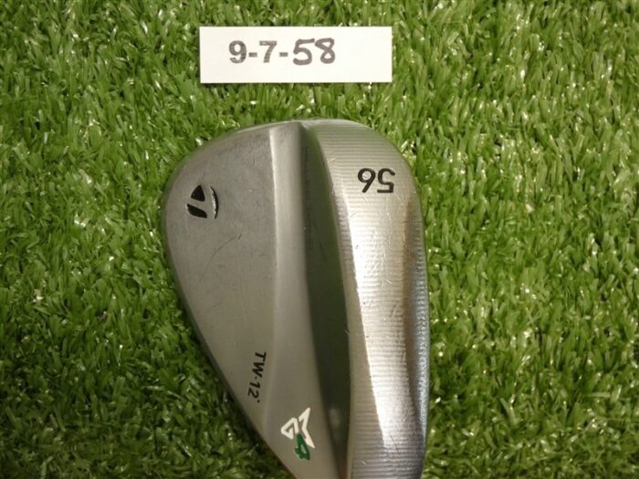 TaylorMade Milled Grind 4 MG4 TW 56* 12* Sand Wedge KBS $-Taper 125 Steel