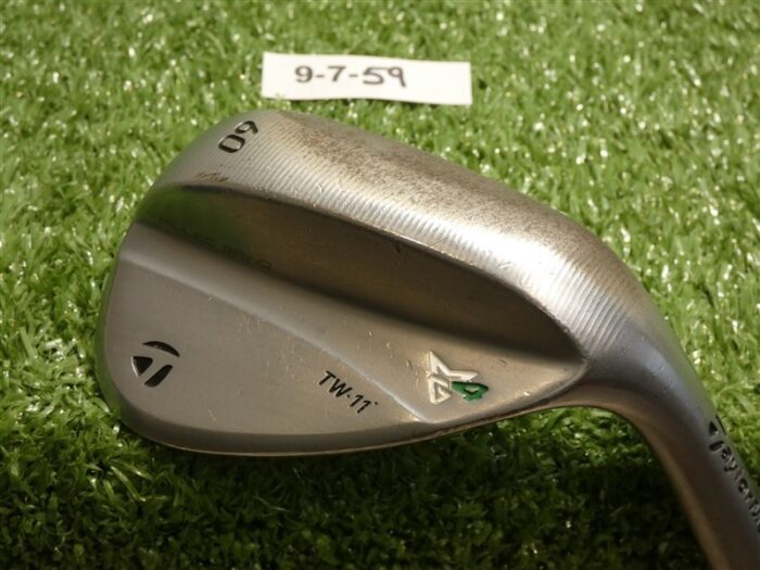 TaylorMade Milled Grind 4 MG4 TW 60* 11* Lob Wedge KBS Hi-Rev 2.0 115 Steel