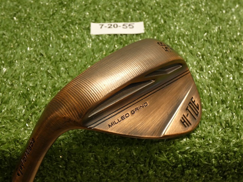 TaylorMade Milled Grind Hi-Toe 3 Left Hand 58* 13* Lob Wedge KBS 115 Steel Mint