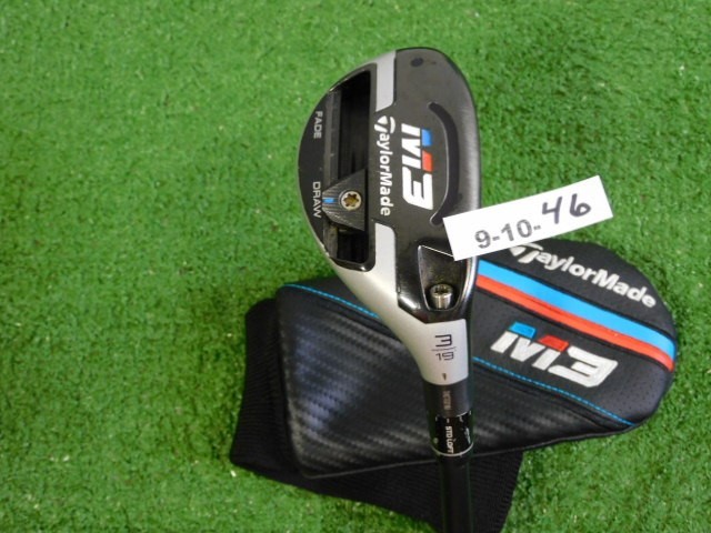 TaylorMade M3 19* 3 Hybrid Rescue Tour AD TP DI-85 Stiff Graphite w Headcover