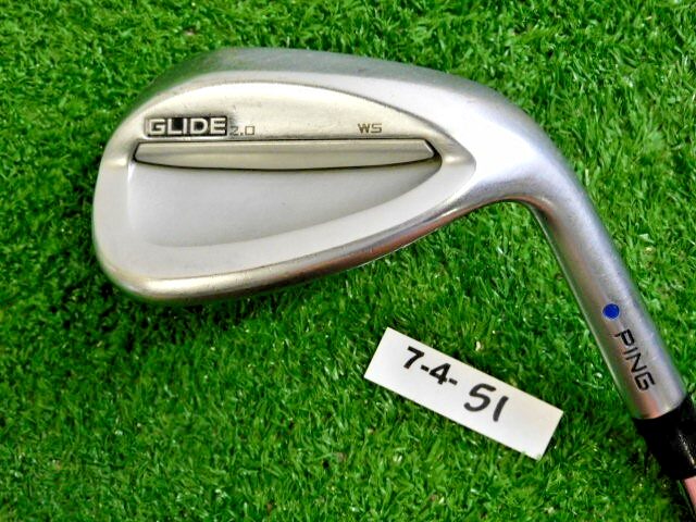 Ping Glide 2.0 58* 14* Lob Wedge WS 115g 5.5 Regular Steel Blue 1* Up +1.25″