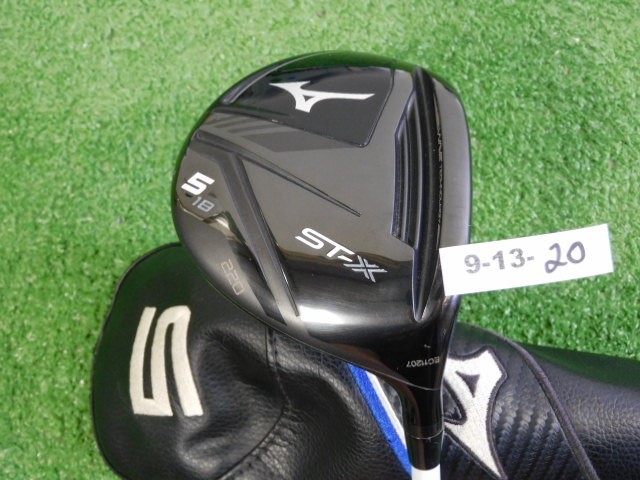 Mizuno ST-X 220 18* 5 Wood Aldila Ascent 50 Regular Graphite w HC 43″ Excellent