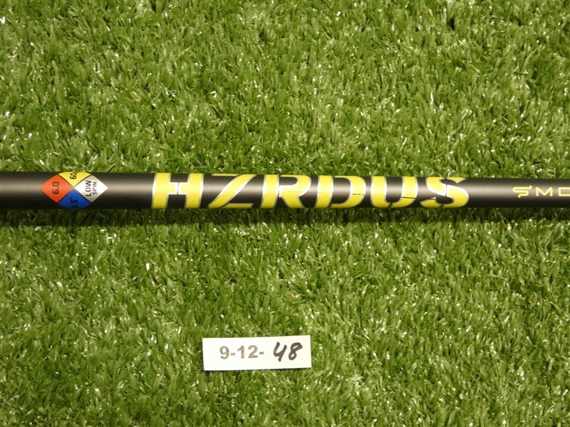 Titleist HZRDUS Smoke Yellow 60g 6.0 Stiff Driver Shaft 44.5″