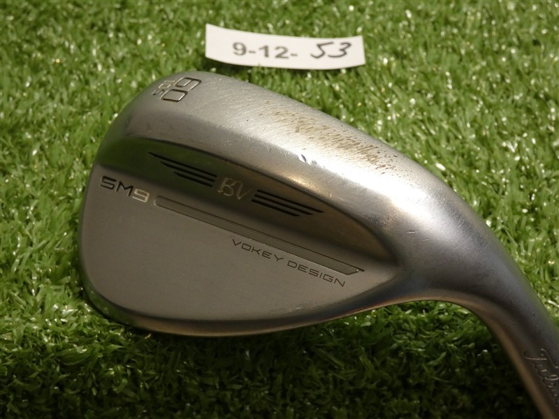 Titleist Vokey SM9 Tour Chrome 60* 10* Lob Wedge S Grind Dynamic Gold Steel Mid